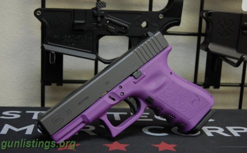 Pistols Glock 23 Wild Purple .40SW