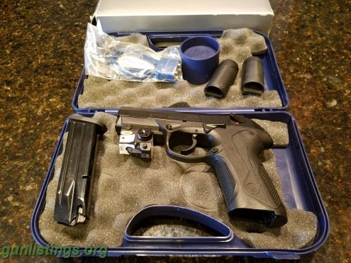 Pistols Beretta Px4 Storm 9mm W/laser Sight