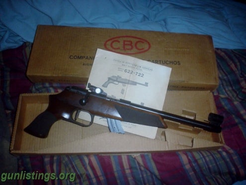 Pistols Cbc 722 Deluxe 22 Cal Pistol