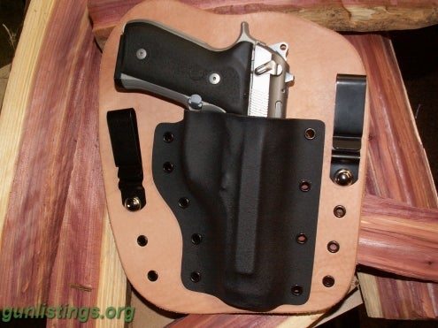 Pistols CCW Holsters Leather & Kydex