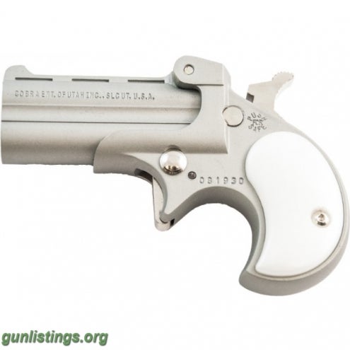 Pistols Cobra ENT Satin Derringer 22 LR - No CC Fees