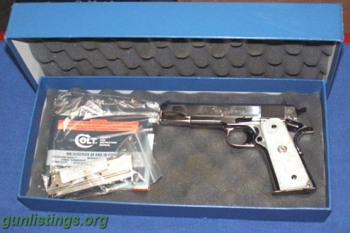 Pistols Colt ..GOVERNMENT MODEL '''EL JEFE SUPREMO 38 SUPER SHA