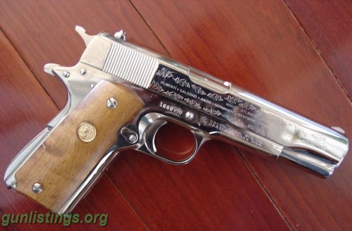 Pistols Colt 1911,World War II,European Theater Operations