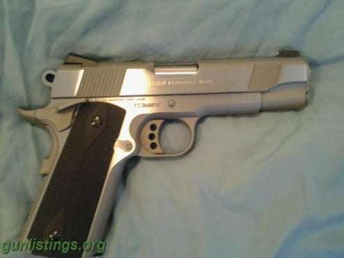 Pistols Colt !911 45acp, Model 04012XSE, Stainless, Like New