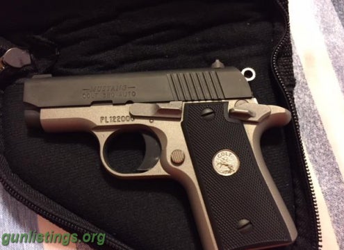 Pistols Colt Mustang Lite 380 ACP