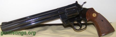 Pistols Colt Python 38 Special Target Pistol