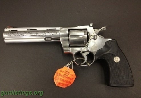 Pistols COLT Python Silver Snake 6