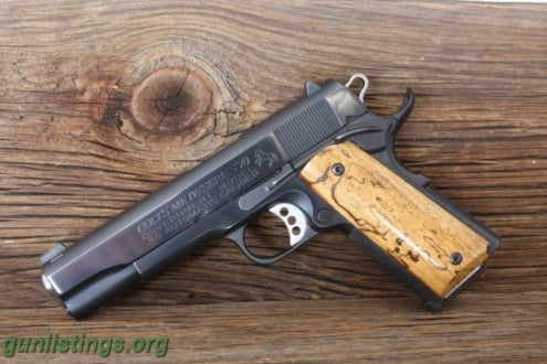 colt pistols springfield gunlistings been