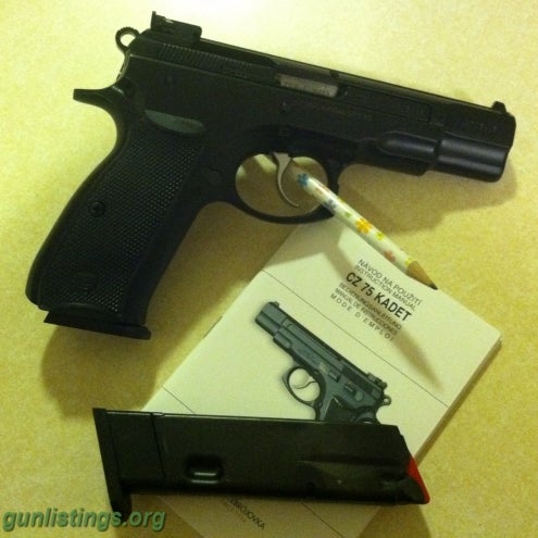 CZ 75 Kadet .22lr in springfield, Missouri gun classifieds -gunlistings.org