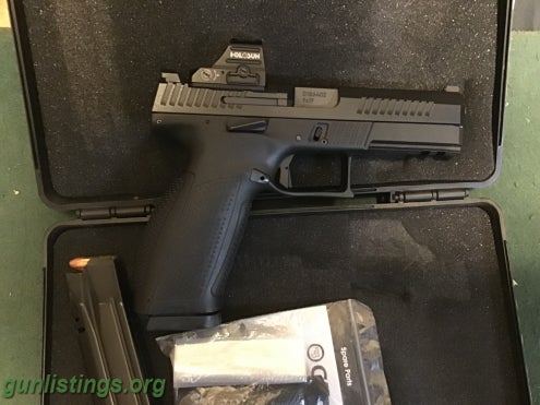 Pistols CZ P-10F With Red Dot