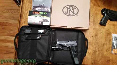 Pistols FN 509 Tactical With RMR And Laser/light