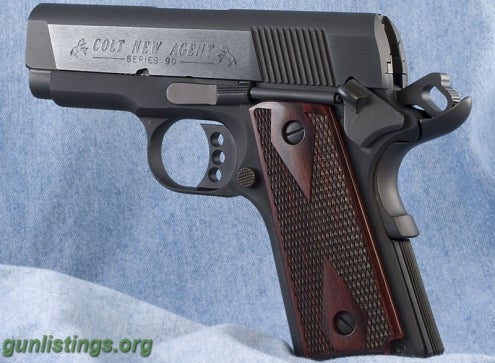 Pistols FS/FT LNIB Colt New Agent 1911 9mm