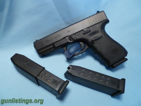 Pistols GLOCK 23 Gen 4  40 S&W