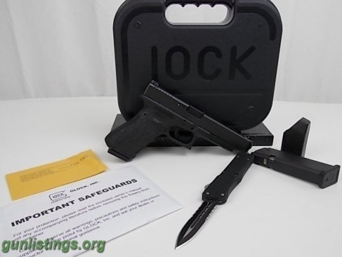 Pistols Glock 34 9MM NIB Gen 3 9x19 Stippled