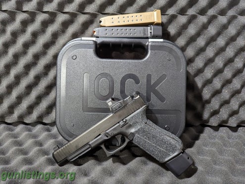 Pistols GLOCK 34 MOS GEN 5 9MM PISTOL, EOTECH EFLX MINI RED DOT