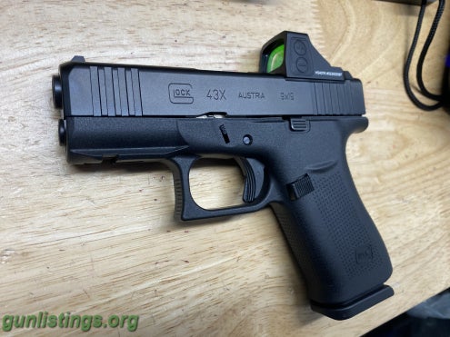 Glock 43x MOS w/RMR in northwest indiana, Indiana gun classifieds ...