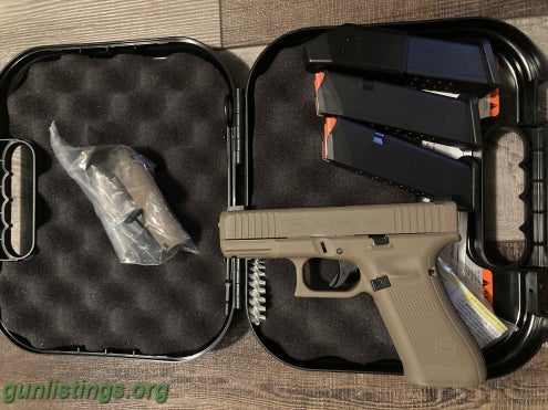 Pistols Glock 45 FDE