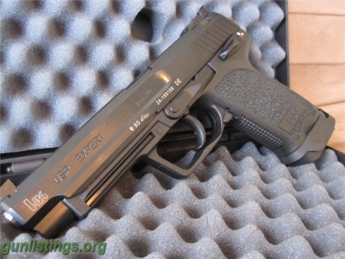 Pistols HK H&K USP Expert 9mm - Heckler & Koch 9 Mm