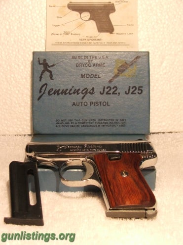 Pistols Jennings J22 22LR Semi Auto Pistol