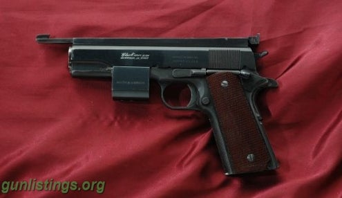 Pistols Jim Clark Sr. 1911 With Bo-Mar