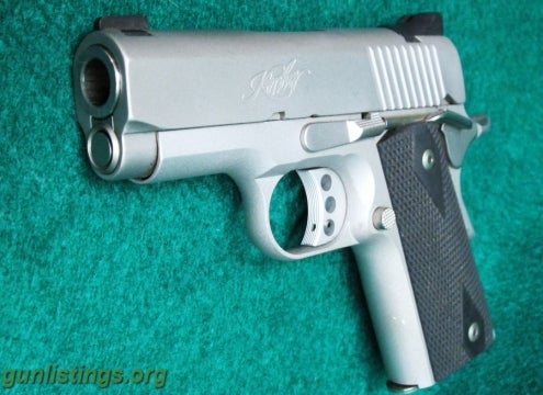 Pistols KIMBER -- STAINLESS ULTRA CARRY 45 ACP W/3 INCH BARREL