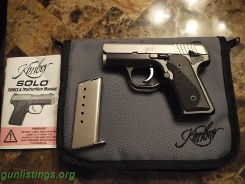 Kimber Solo in springfield, Missouri gun classifieds -gunlistings.org