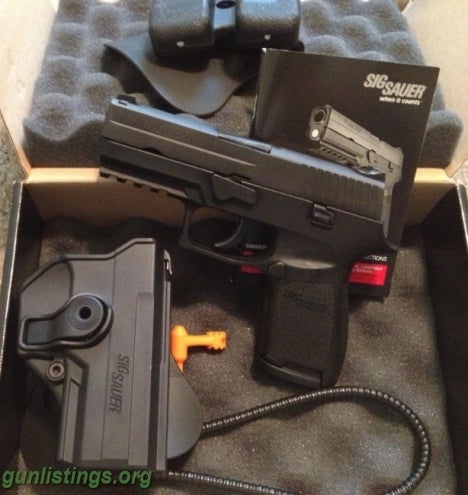 Pistols Like New Sig P250 Compact 9mm