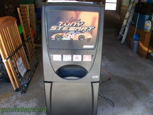 Pistols Man Cave Gun Room Tony Stewart Vending Machine