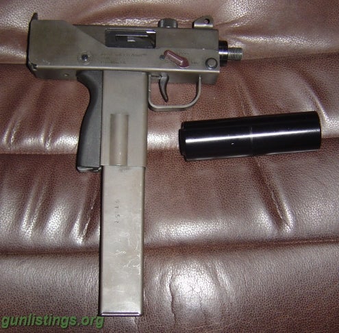 Masterpiece 9mm Uzi with Threaded Barrel & Fake Supp. in springfield ...