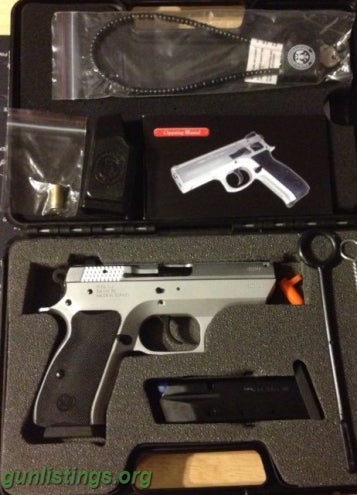 Pistols New Canik 55 Shark-C 9mm Stainless