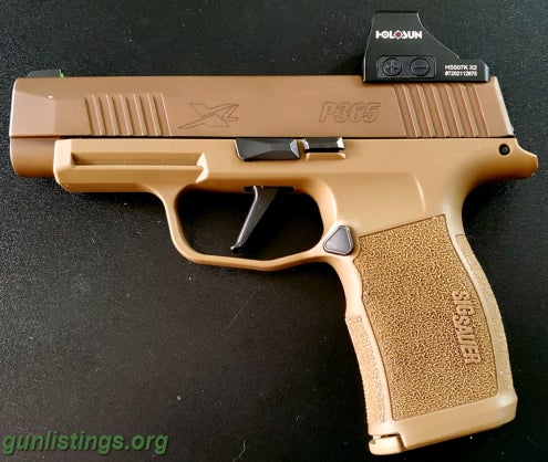 Pistols New Price! SIG P365XL NRA Edition W/Holosun HS507K