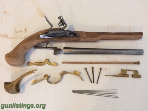 Pistols Officers Flintlock Pistol Kit