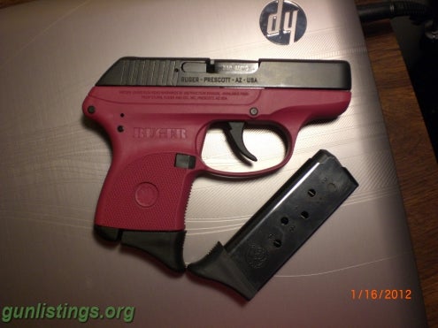 Pistols Raspberry Red Ruger LCP 380 Auto