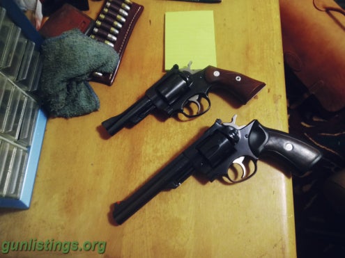 Pistols Ruger Gp100 & Security Six