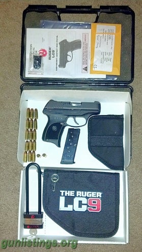 Pistols Ruger LC9 + Accessories