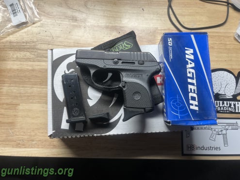 Pistols Ruger Lcp 380 Carbon Fiber AND S&W 442