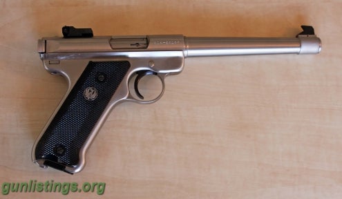 Ruger Mark II Target, Stainless, .22LR in savannah, Georgia gun ...