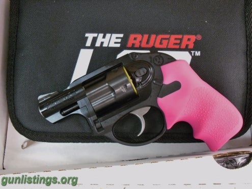 Pistols Ruger Model LCR-P Pistol 5409, 38 Sp,1.875 In, Pink NEW