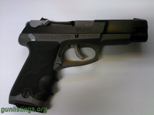 Pistols Ruger P89 9mm Special Edition 2 Tone Model..