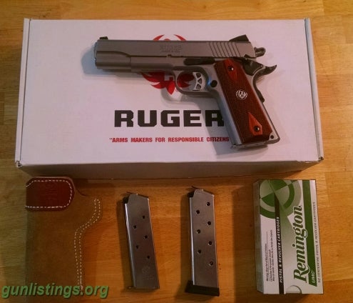 Pistols Ruger SR 1911, .45 Acp