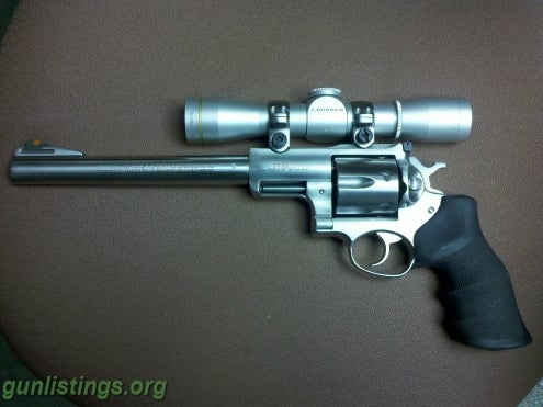 Pistols Ruger Super Redhawk With Leupold Scope