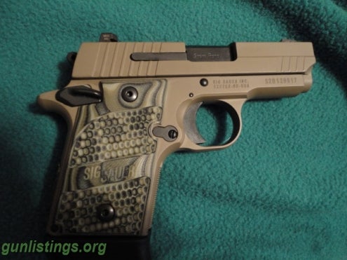 Pistols SIG SAUER 938-9-SCORPION 9mm