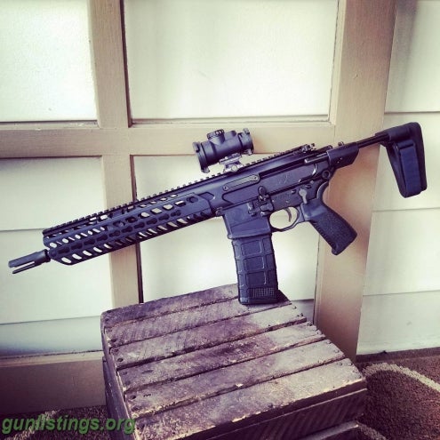 Sig Sauer MCX 5.56 pistol BADASS WEAPON in mansfield, Ohio gun ...