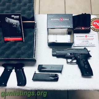 Pistols Sig Sauer P226 Pistol With Crimson Trace Grips