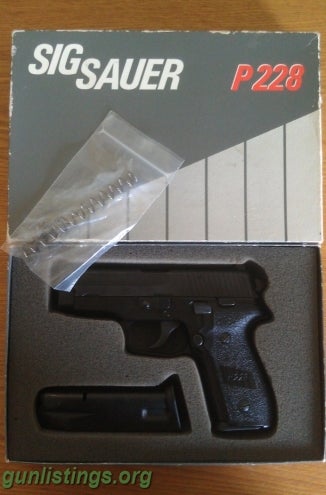 Pistols Sig Sauer P228 (West German)