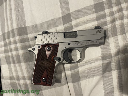 Pistols Sig Sauer P238 HD W/Rosewood Grips