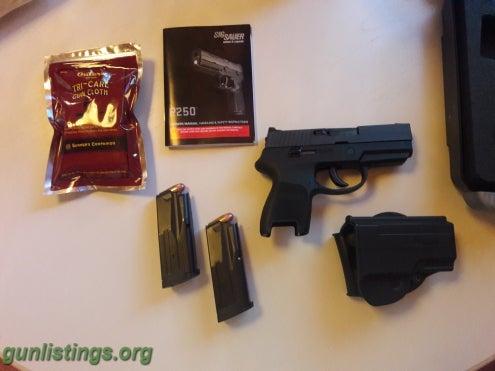 Pistols Sig Sauer P250 .45 Cal Sub Compact