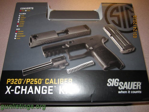 Pistols Sig Sauer P320 Caliber X-Change Kit 40 Full Size