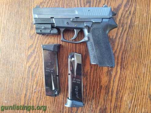 Pistols Sig Sauer Sp 2022 .40 Cal