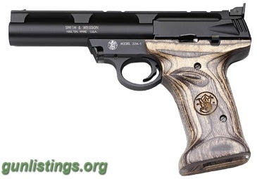 Pistols NIB Smith & Wesson 22A With Bull Barrel